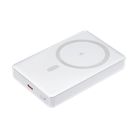 Внешний аккумулятор Атлантис Плюс PD (Atlantis PD Plus) 10000mAh с функцией беспроводной зарядки 15W, серебряный