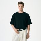 Футболка унисекс премиум Аура (Aura), 200гр. черный, размер 3XL/4XL