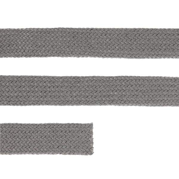 Плоский шнур Cord L, серый
