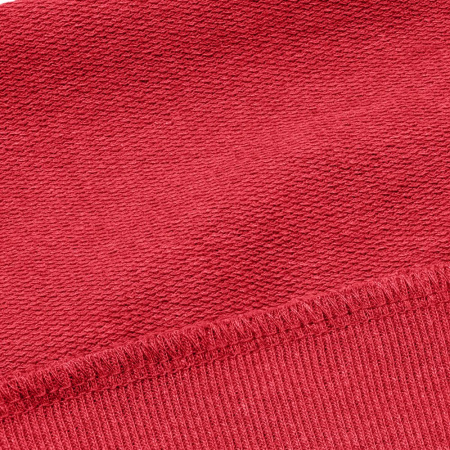 Толстовка с капюшоном унисекс Hoodie, красный меланж, размер M