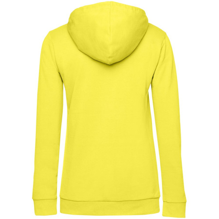 Толстовка с капюшоном женская Hoodie, желтая, размер M