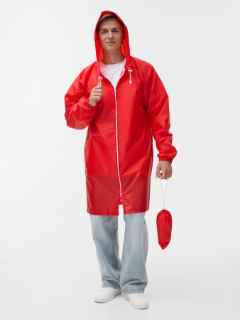 Дождевик Rainman Zip, красный, размер S