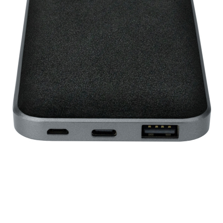 Внешний аккумулятор Ин Велюр (In Velour) 10000 mAh, черный