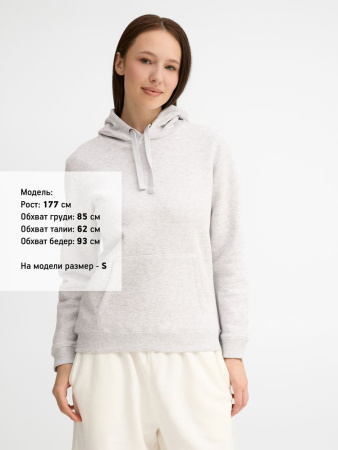 Толстовка женская Spencer Women, светло-серый меланж, размер L