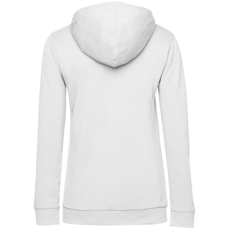 Толстовка с капюшоном женская Hoodie, белая, размер XL