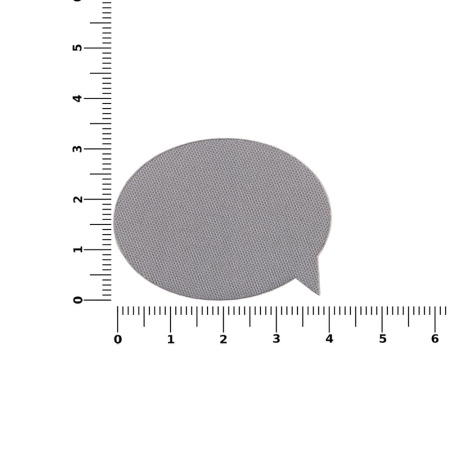 Наклейка тканевая Lunga Bubble, M