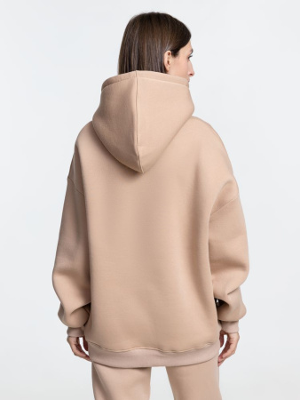 Худи Kulonga Oversize, бежевое (песочное), размер 3XL/4XL