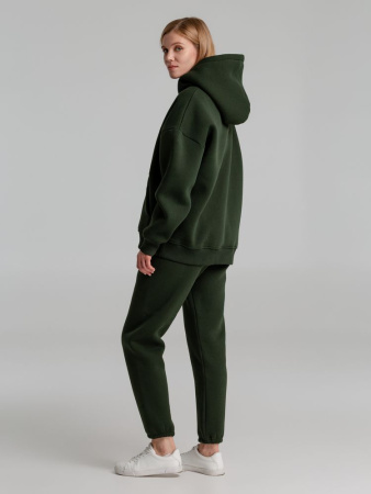Худи Kulonga Oversize, темно-зеленый хаки, размер XS/S