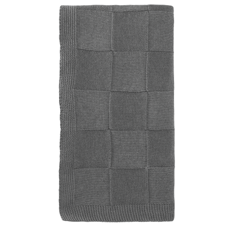 Плед Селла (Cella) вязаный, серый (без подарочной коробки)
