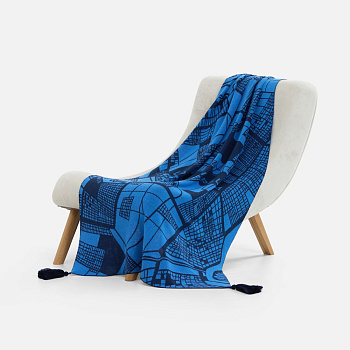 Плед на заказ Tricksy Net Light, XL