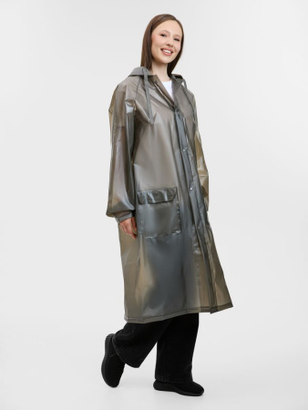 Дождевик RainDrop, серый, размер XL/XXL