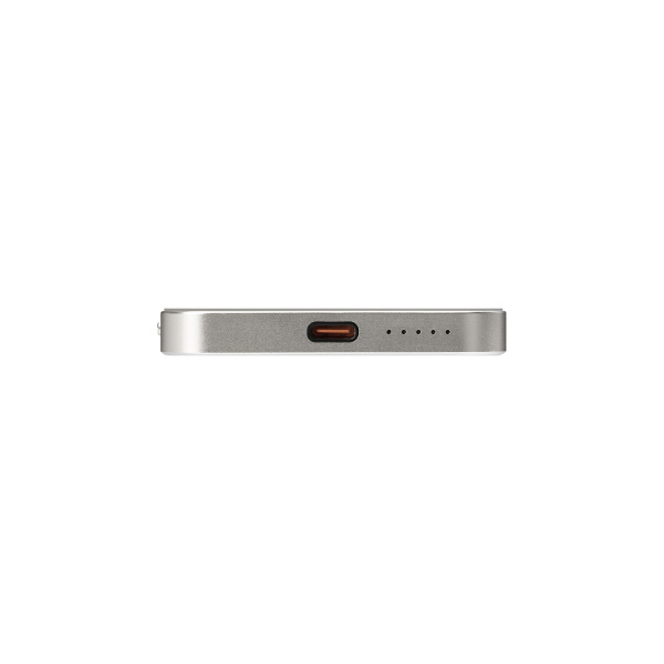 Внешний аккумулятор Артекс PD (Artex PD) 5000mAh с функцией беспроводной зарядки 15W, титановый
