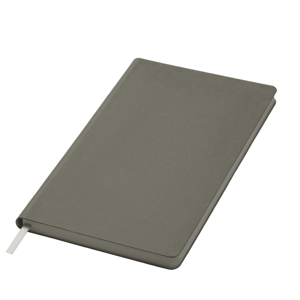 Ежедневник Латте софт-тач (Latte soft touch) недатированный, серый (без стикеров)