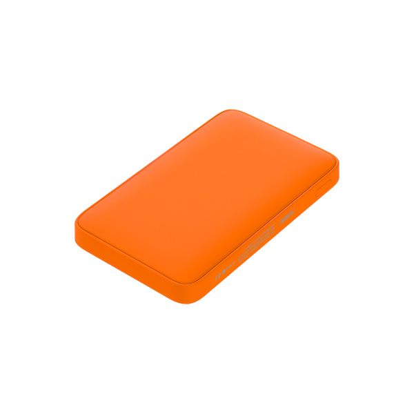 Внешний аккумулятор с подсветкой Анкор (Ancor) 5000 mAh, оранжевый