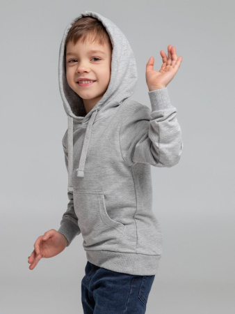 Худи детское Kirenga Kids 2.0, серый меланж, 8 лет