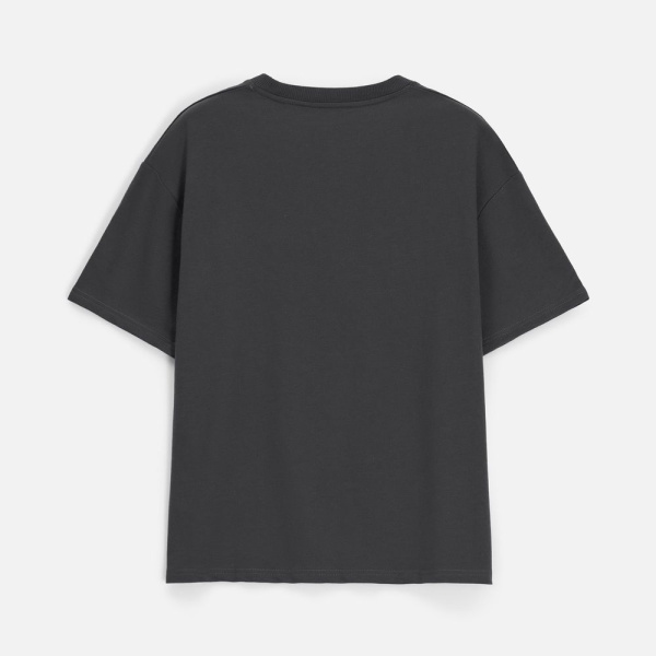 Футболка унисекс Durington, темно-серая (графит), размер XL/XXL