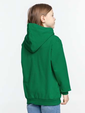 Худи детское Kirenga Kids 2.0, зеленое, 14 лет