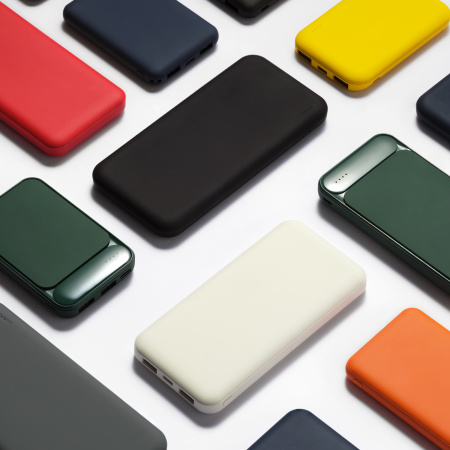 Внешний аккумулятор с подсветкой Старлайт PB (Starlight PB) 5000 mAh, зеленый