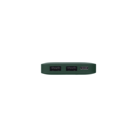 Внешний аккумулятор с подсветкой Анкор (Ancor) 5000 mAh, зеленый