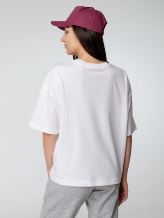 Футболка оверсайз женская Boxy Women, бежевая (льняная), размер XL