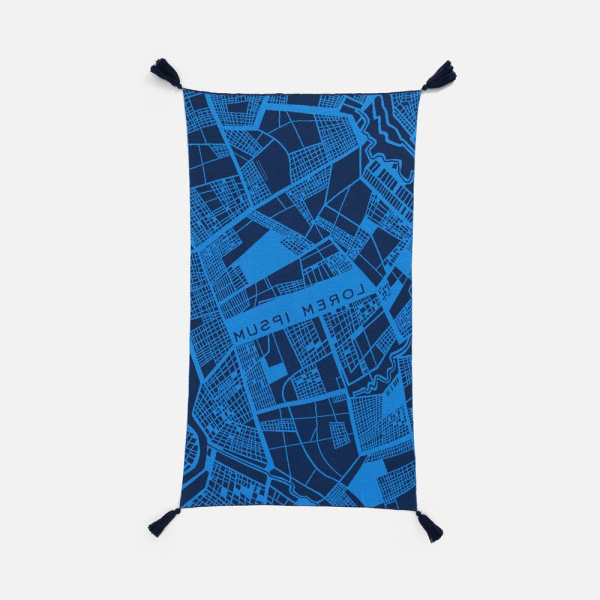 Плед на заказ Tricksy Net Light, XL
