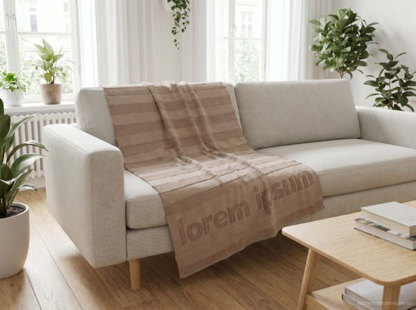 Плед на заказ Pleat Grand, 1 цвет, S