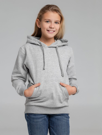 Худи детское Kirenga Kids 2.0, серый меланж, 8 лет