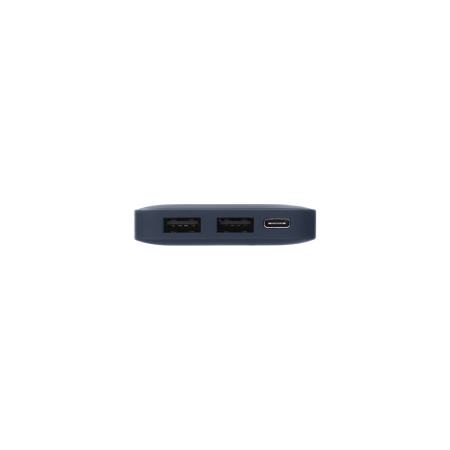 Внешний аккумулятор с подсветкой Анкор (Ancor) 5000 mAh, синий