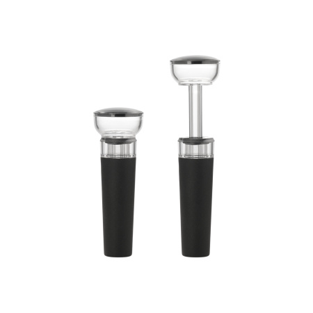 Набор для вина с электрическим штопором Сакраменто (Sacramento), черный