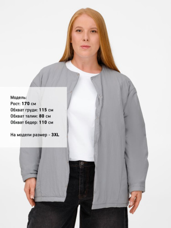 Куртка унисекс Veter, молочно-белая, размер XL/XXL