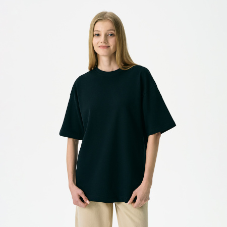 Футболка унисекс премиум Аура (Aura), 200гр. черный, размер 3XL/4XL