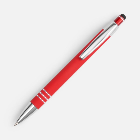 Ручка шариковая Sansen Soft Touch со стилусом