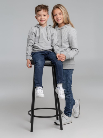 Худи детское Kirenga Kids 2.0, серый меланж, 6 лет