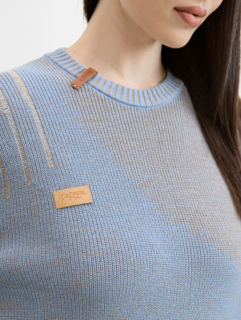 Джемпер Denim свободного силуэта на заказ, полушерсть, размер M