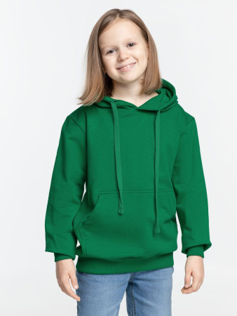 Худи детское Kirenga Kids 2.0, зеленое, 14 лет