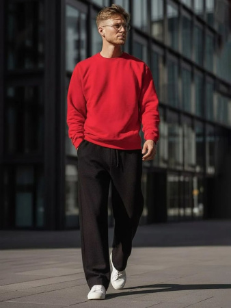 Свитшот Basic, красный, размер XXL