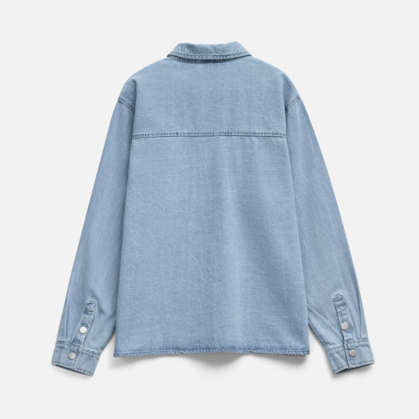 Куртка джинсовая O3, голубая, размер XL/XXL