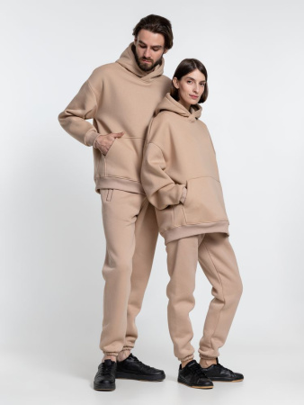 Худи Kulonga Oversize, бежевое (песочное), размер 3XL/4XL