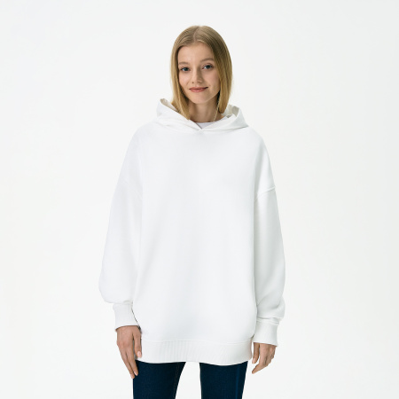 Худи оверсайз унисекс Фьюжн (Fusion), белый, размер 3XL/4XL