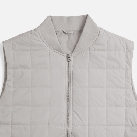 Жилет унисекс Warmbridge, светло-серый, размер XL