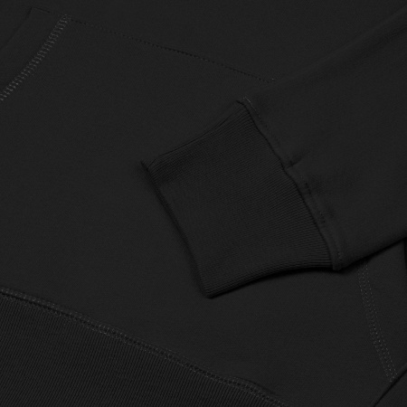 Толстовка с капюшоном унисекс Hoodie, черная, размер L