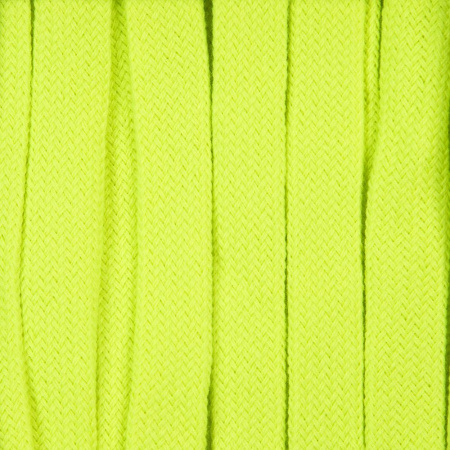 Плоский шнур Cord M, желтый неон