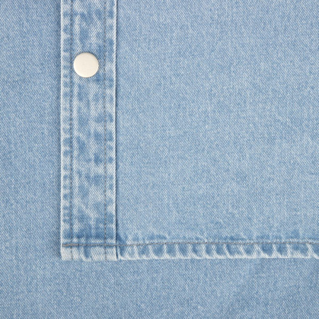 Куртка джинсовая O3, голубая, размер 3XL/4XL