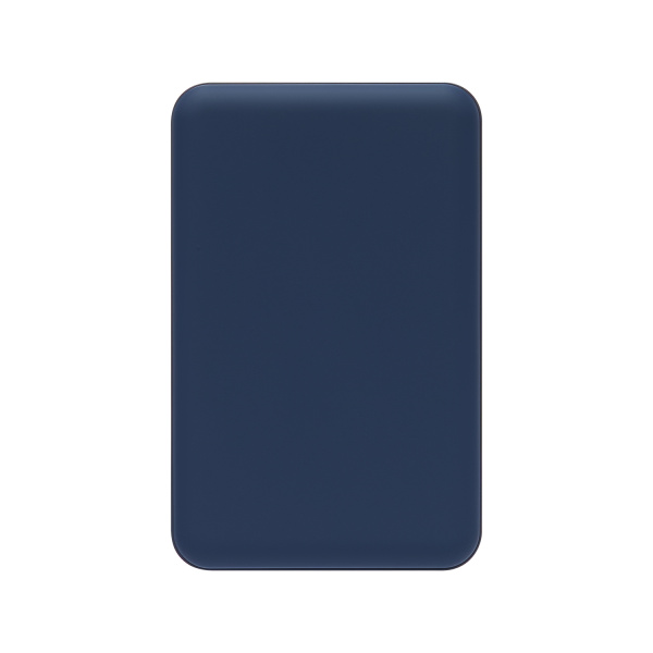 Внешний аккумулятор Ларго PD (Largo PD) 5000mAh с функцией беспроводной зарядки 15W, синий