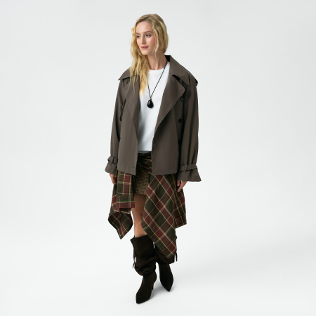 Футболка унисекс премиум Аура (Aura), 200гр. белый, размер M/L