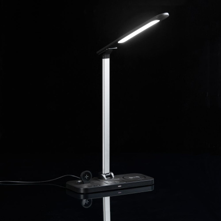 Настольная лампа с беспроводной зарядкой Power Light
