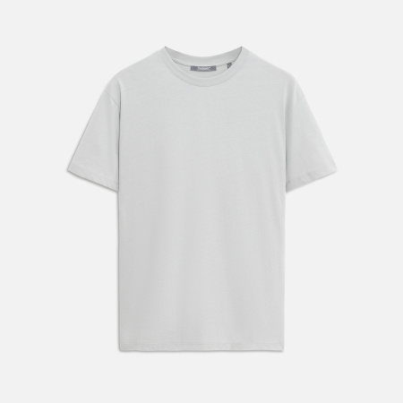 Футболка унисекс Крис (Kris), 150 гр., светло-серая, размер L