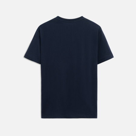 Футболка унисекс Крис (Kris), 150 гр., темно-синяя, размер XS
