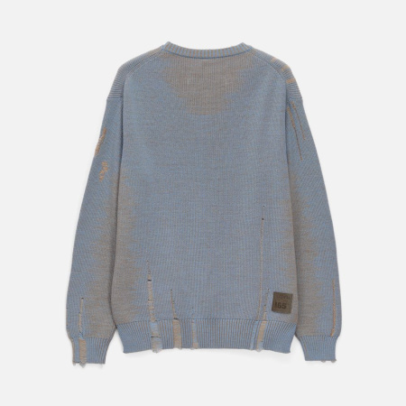 Джемпер Denim свободного силуэта на заказ, полушерсть, размер S