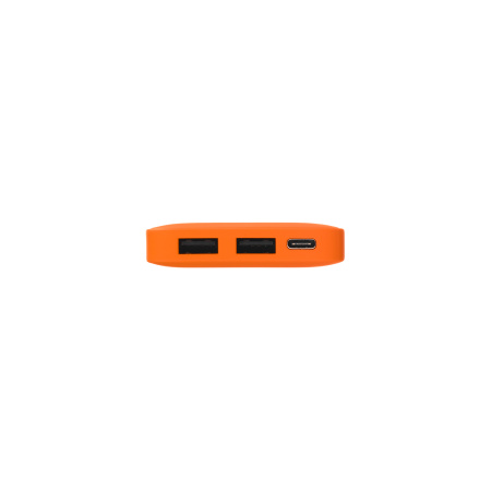 Внешний аккумулятор с подсветкой Анкор (Ancor) 5000 mAh, оранжевый